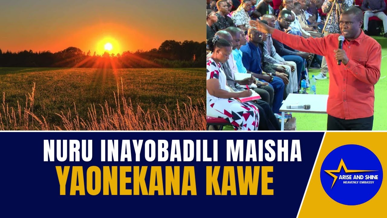 HIVI NDIVYO NURU HUBADILI MAISHA