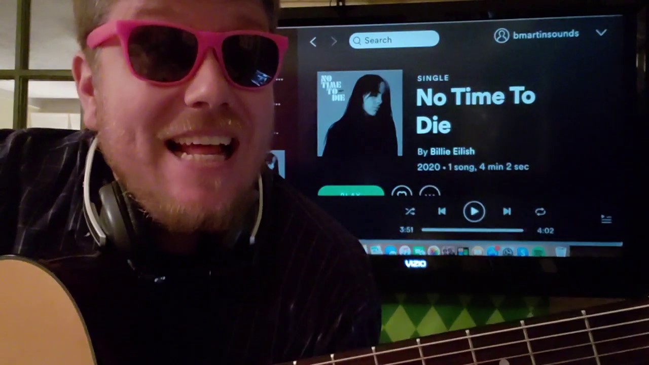 How To Play No Time To Die Billie Eilish // easy guitar tutorial beginner lesson easy chords picking