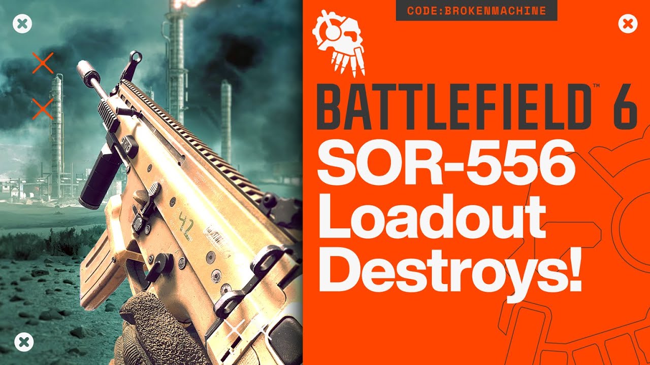 Battlefield 6: моя экипировка SOR556 СЕКРЕТНО ХОРОША!