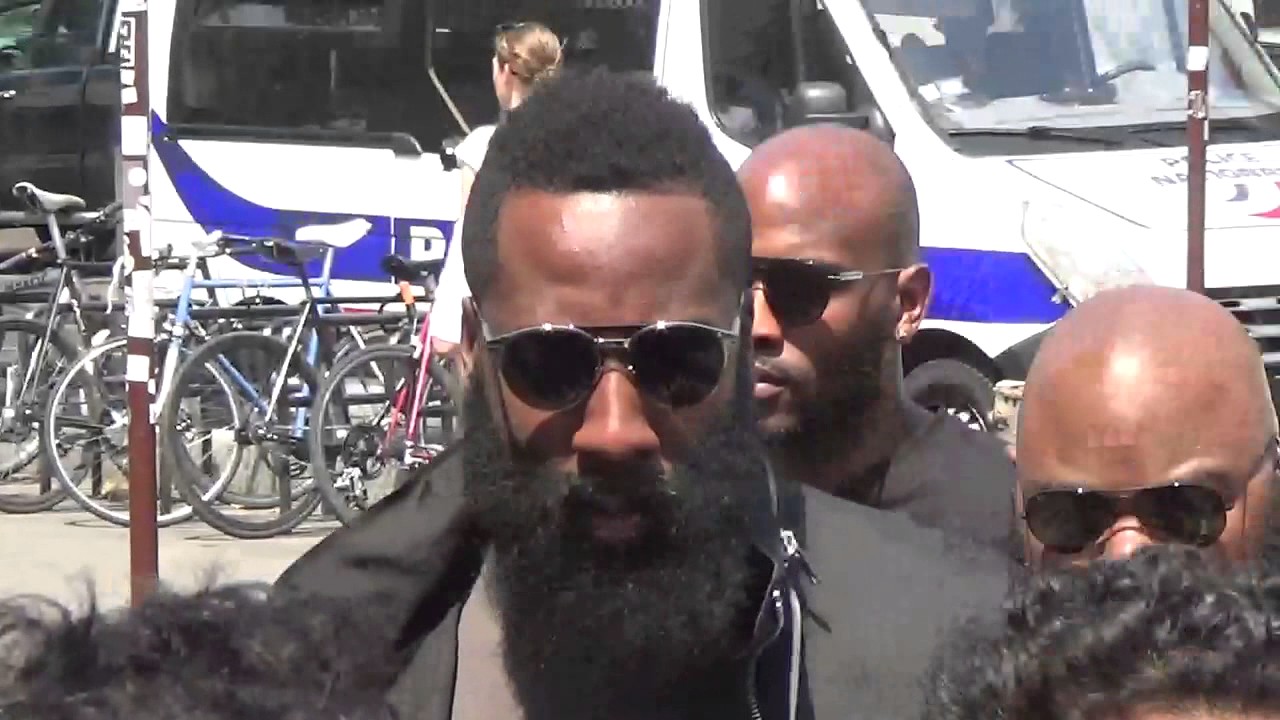 James HARDEN @ Paris Fashion Week June 22, 2017 show Rick Owens / Juin #PFW