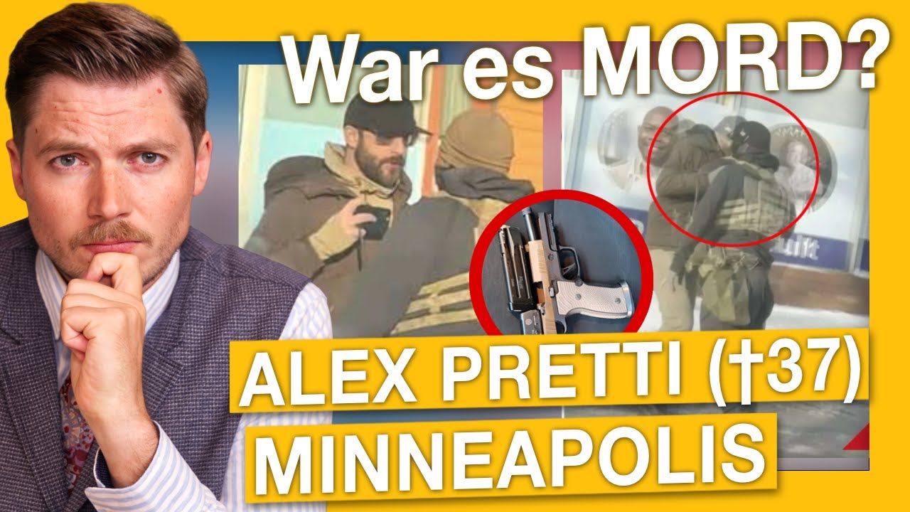 USA: War es diesmal MORD? ICE erschießt 37-jährigen Alex Pretti! Videoanalyse