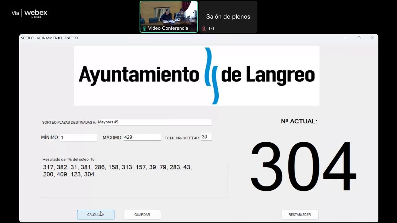 Sorteo plan de empleo 05/03/2026