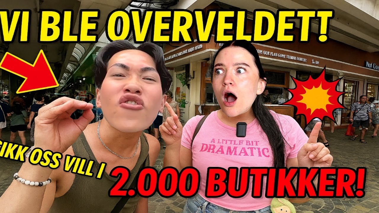 VERDENS VILLESTE KJ&Oslash;PESENTER?😱2.000 Butikker og 7 etasjer!🛍️