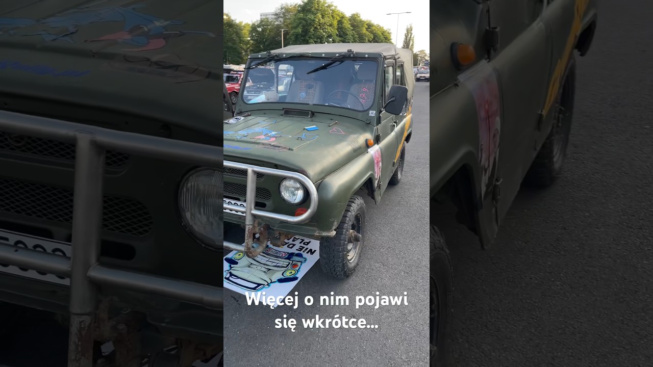 UAZ - kupiony 2 dni wcześniej przed Złombolem #uaz #złombol