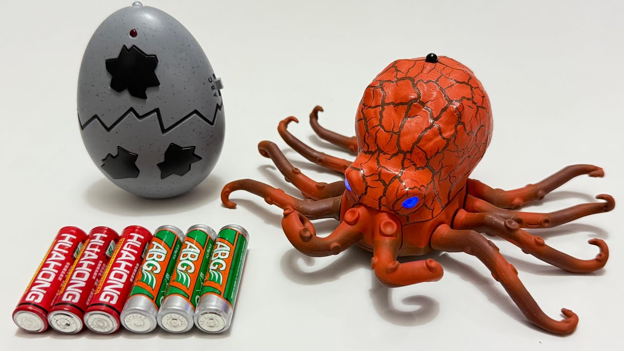 Unboxing cool RC Octopus, Electric Gear Glowing Bee, 360° Rotating Fire Truck, City Retro RC Bus