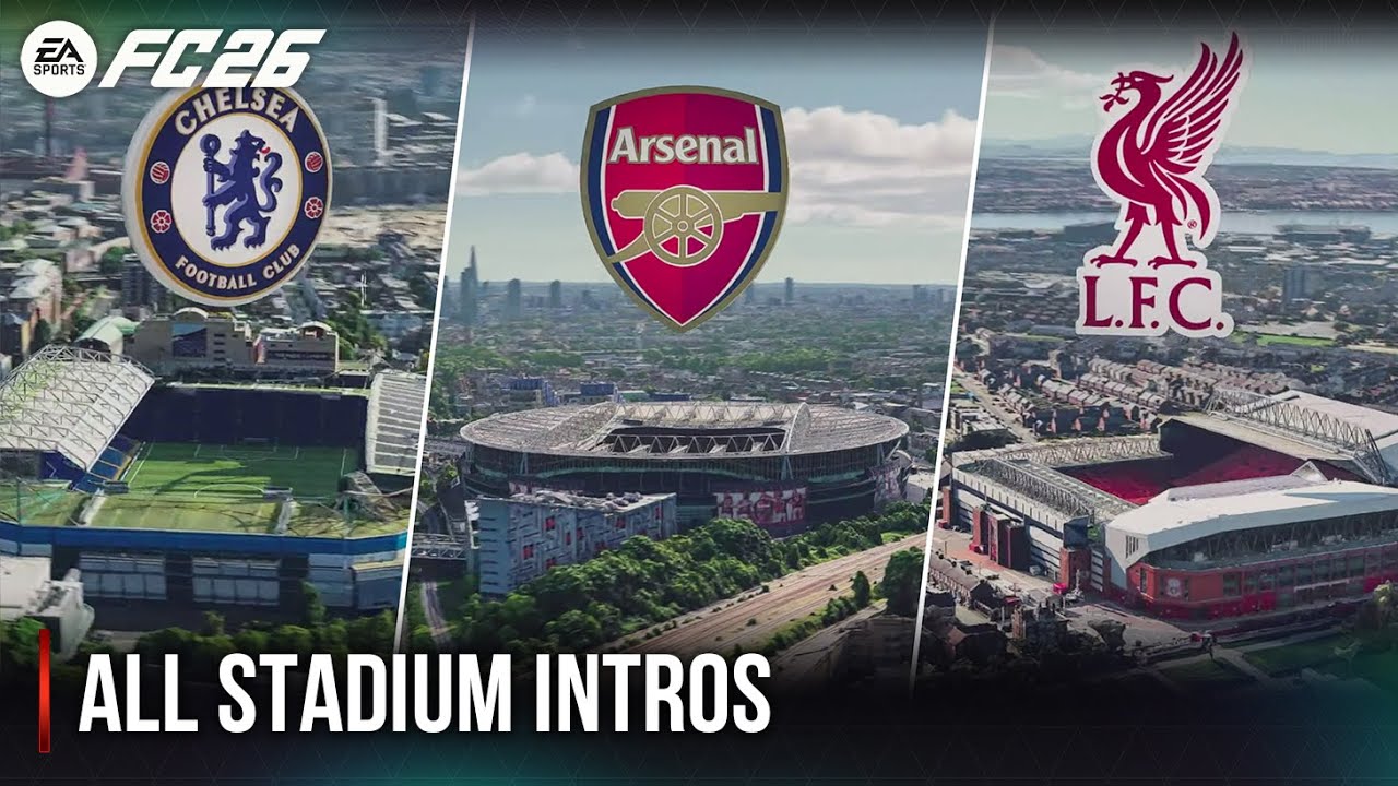 EA Sports FC 26 | All Stadium Intros
