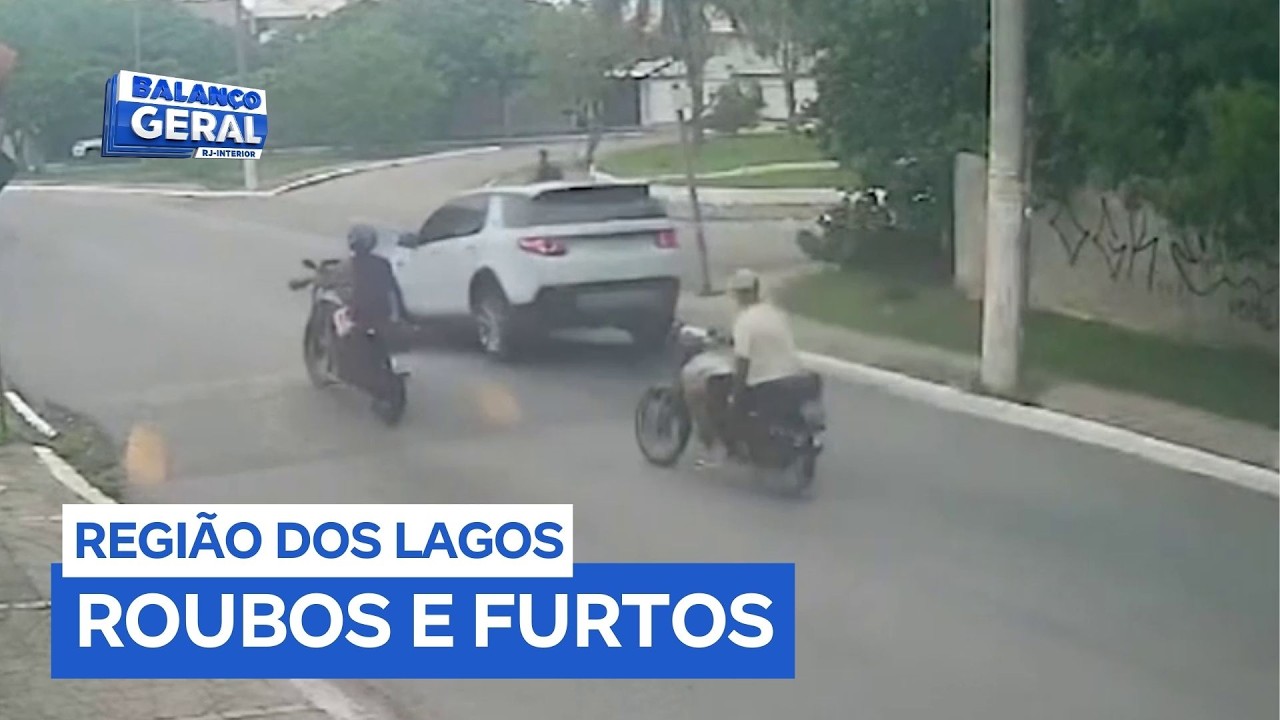 Cabo Frio (RJ) registra aumento de roubos e furtos e deixa moradores preocupados