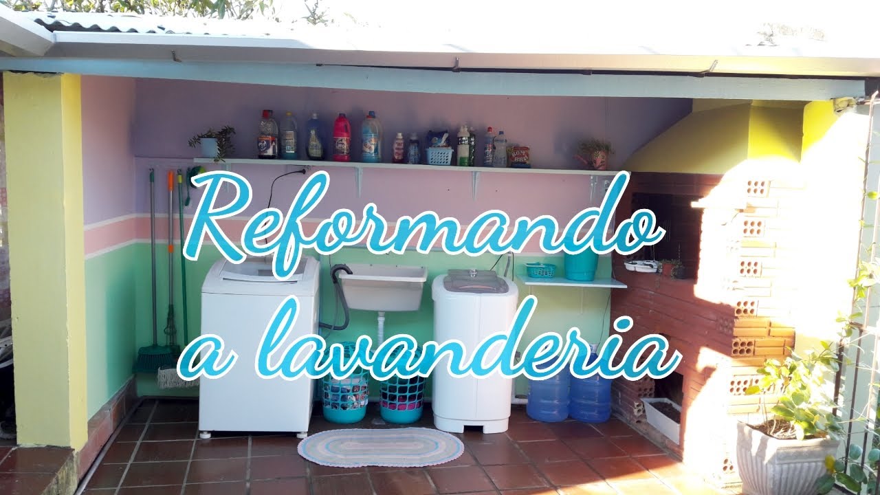 Reformando a lavanderia...
