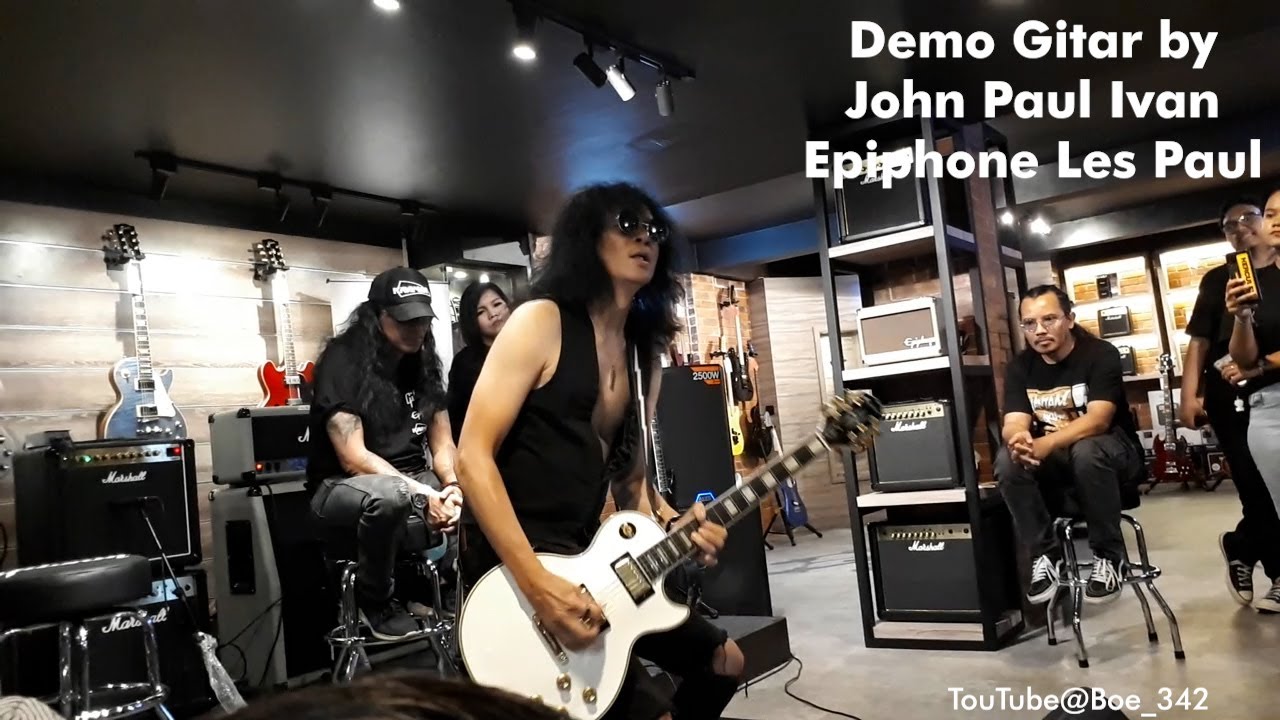 Jerusalem by John Paul Ivan Epiphone Les Paul Demo (Suryaputra Musik, Semarang, 22 Maret 2024)