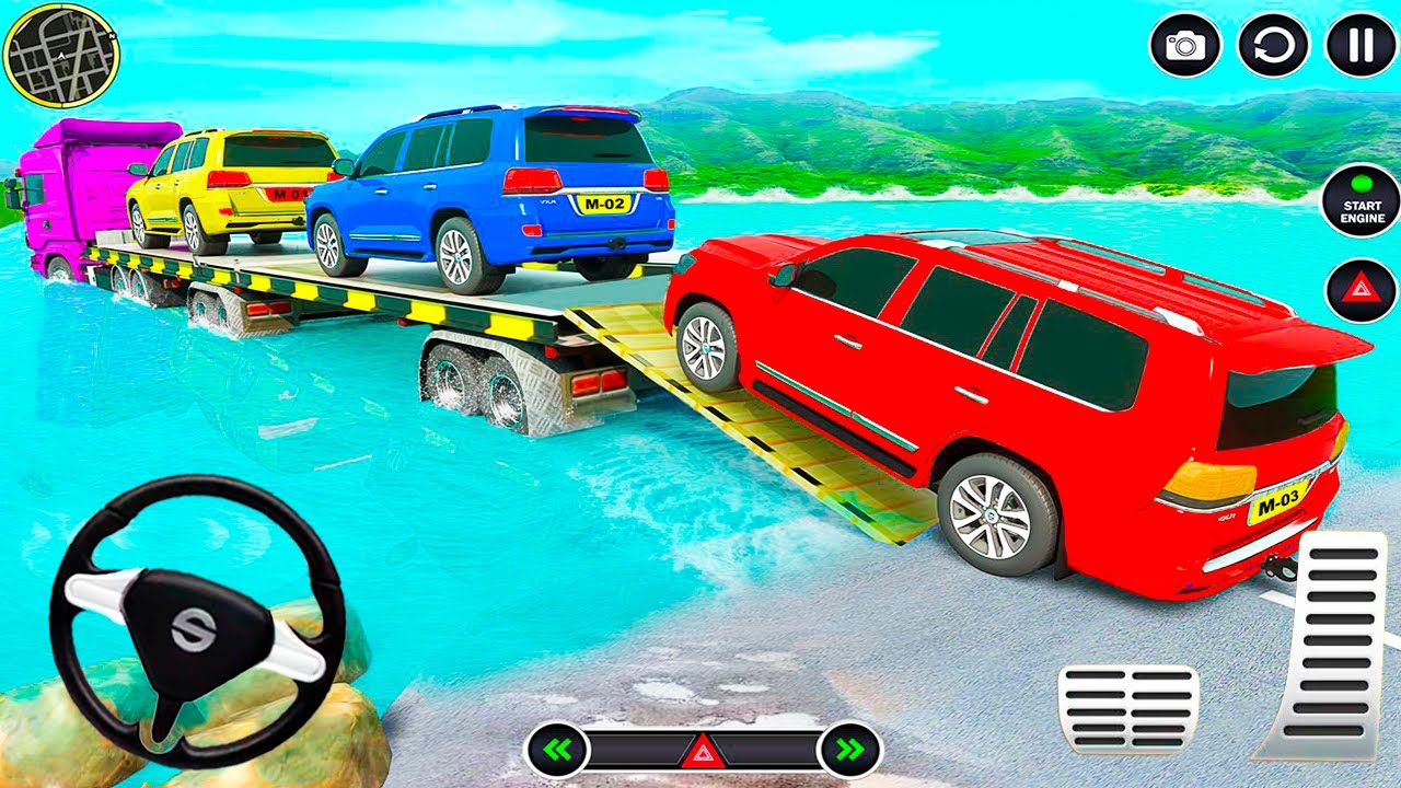 Crazy Car Transport Truck Game - Luxury Car Transport Truck 3D | Android GamePlay