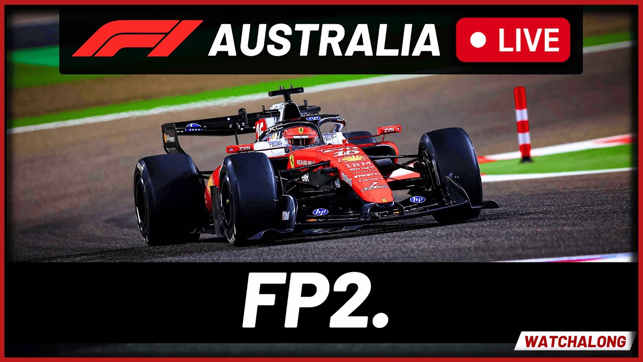 🔴F1 Live - Australian GP FP2 - Live Timings + Commentary