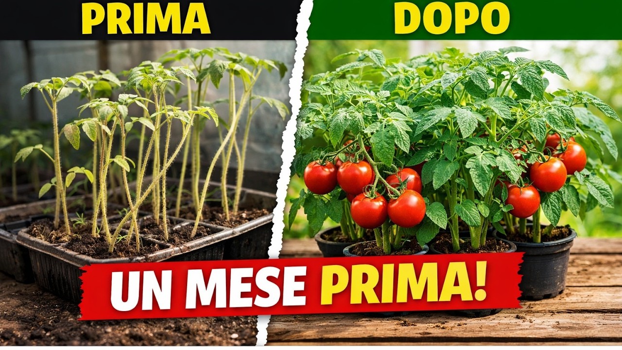 Il Metodo Giapponese che i Vivai ODIANO: Pomodori un Mese Prima e Zero Piantine Filate!