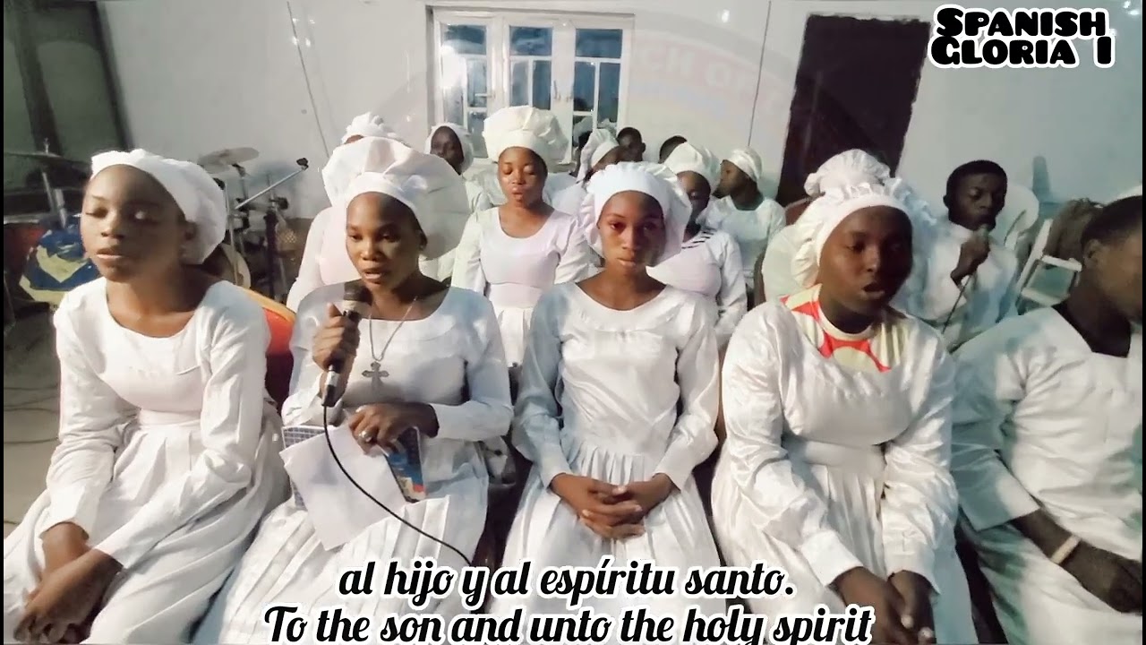 CCC Spanish Gloria (1) (CHANT NO. 7) rendered by comforter Choir