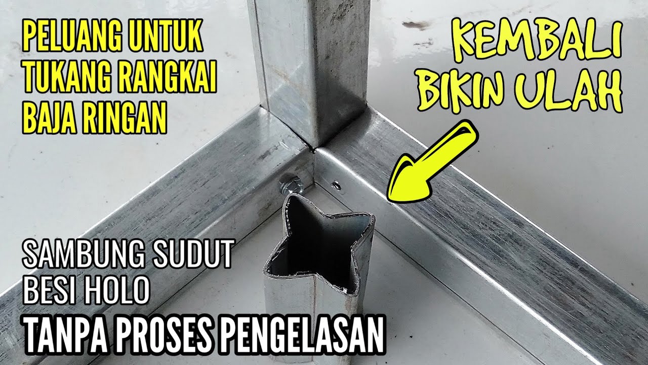 CARA MENYAMBUNG BESI HOLO 4X4 || KUPAS LEBIH DALAM