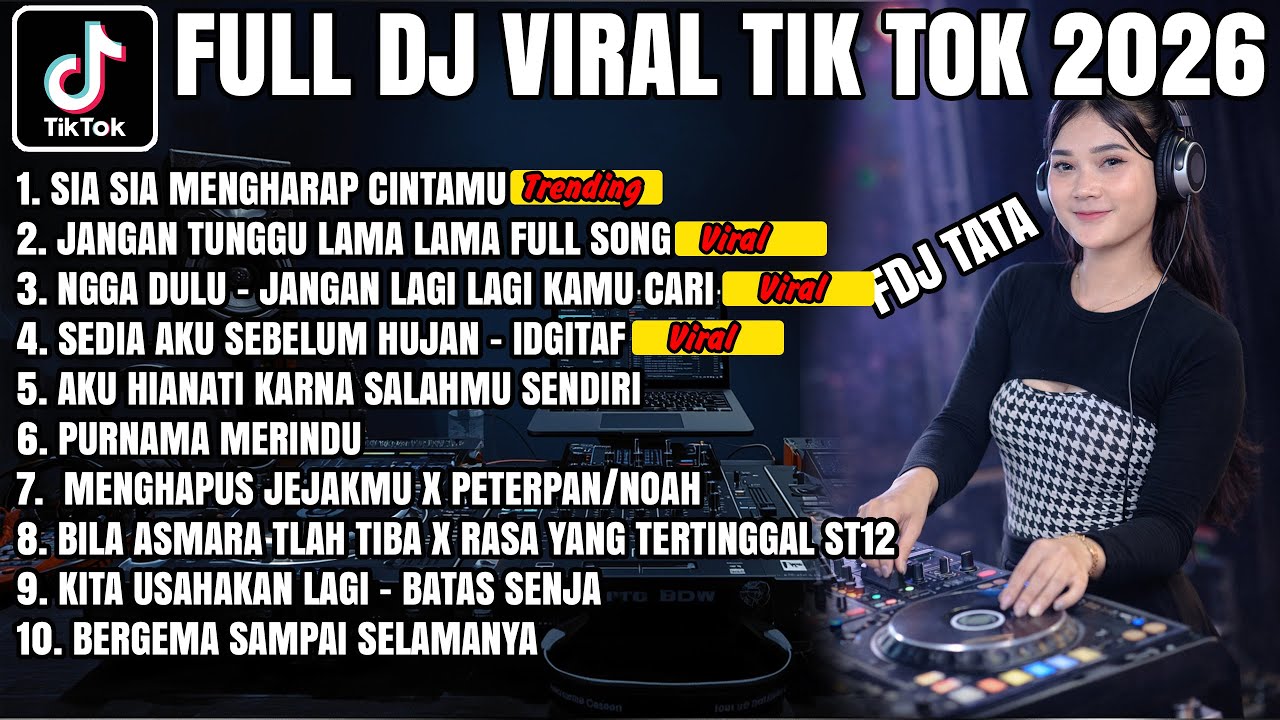 DJ SIA-SIA MENGHARAP CINTAMU 🎧 FULL BASS GALAU VIRAL
