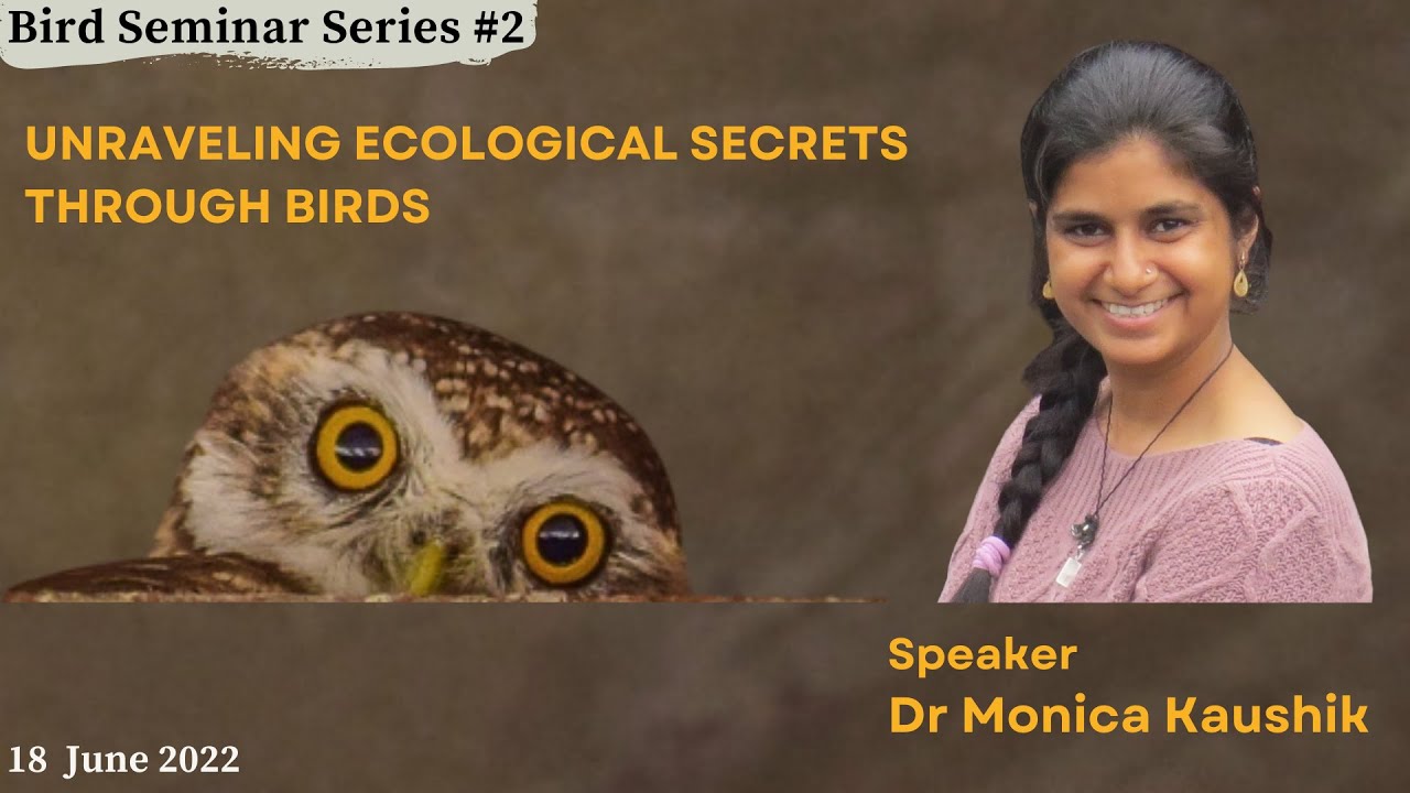 Unravelling Ecological Secrets through Birds by Dr Monica Kaushik (Bird Seminar Series #2)
