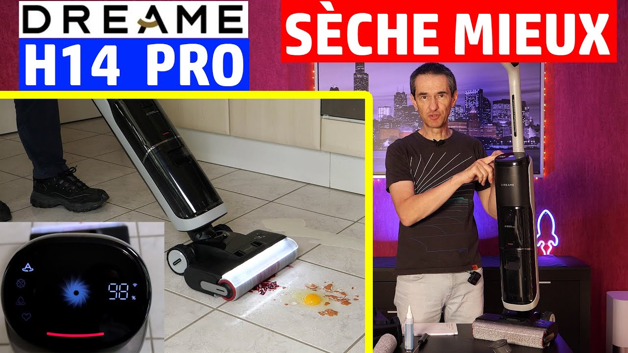 🔥 CHAUFFE VRAIMENT ✅ DREAME H14 PRO ✅ TEST ULTRA COMPLET