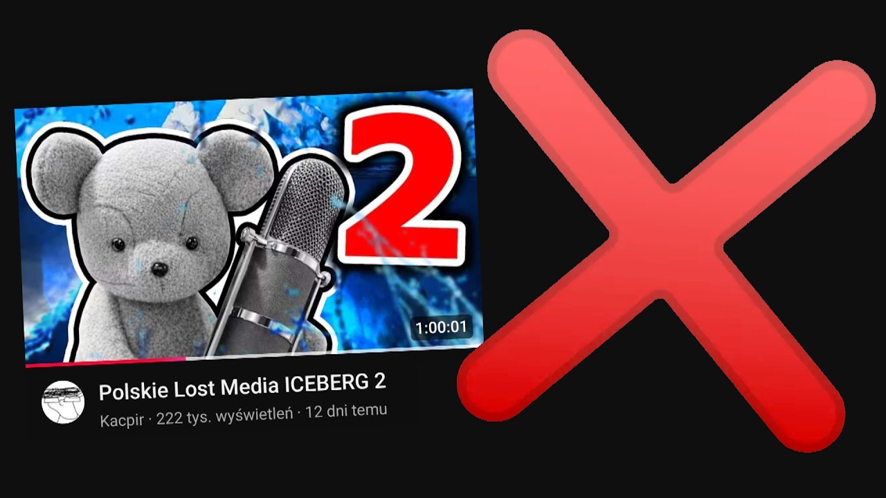 czemu YouTube usuwa mi ICEBERG