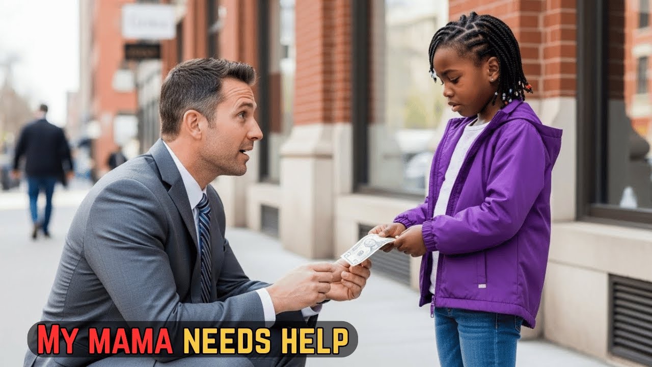 Little Girl Paid a Billionaire CEO $5 to Help Her Mom — What She Said Made Him Freeze.
