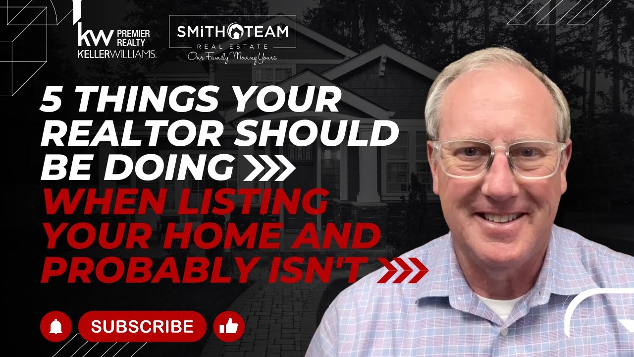 5 Things your Realtor should be doing when listing your home and probably isn't