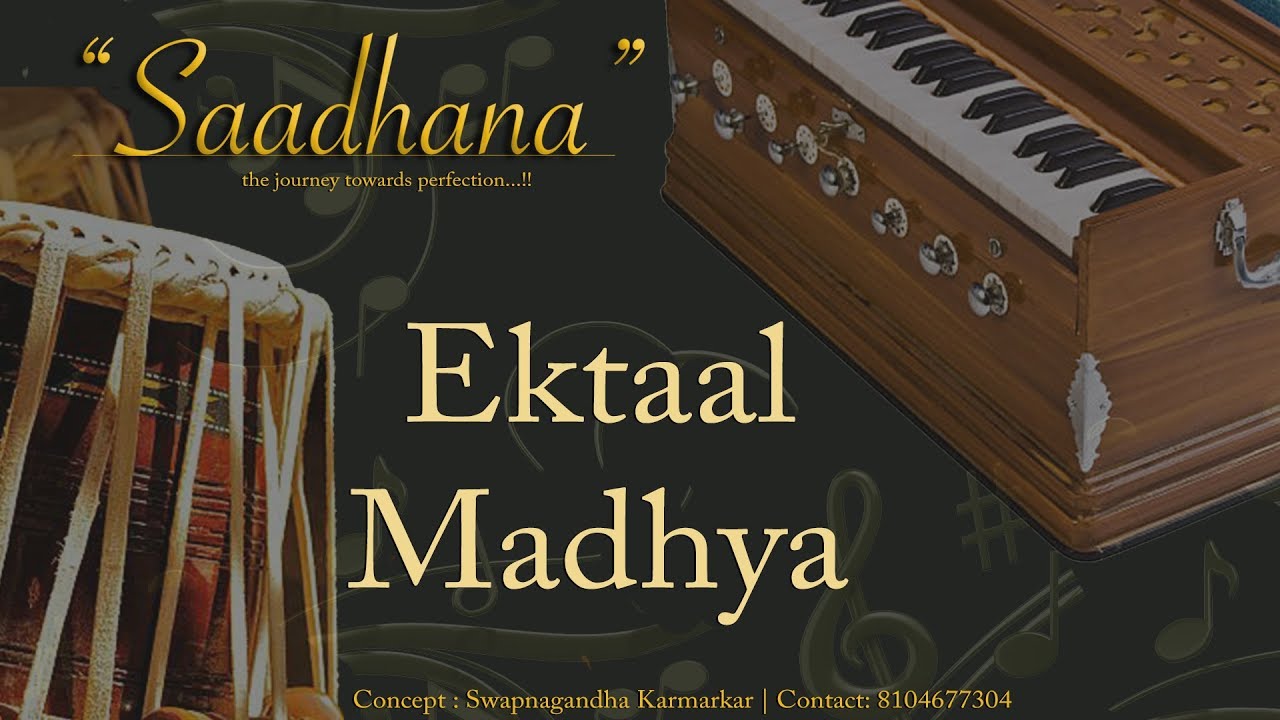 Ektaal | Laya Madhya | Live Tabla | C# | 160bpm | Saadhana