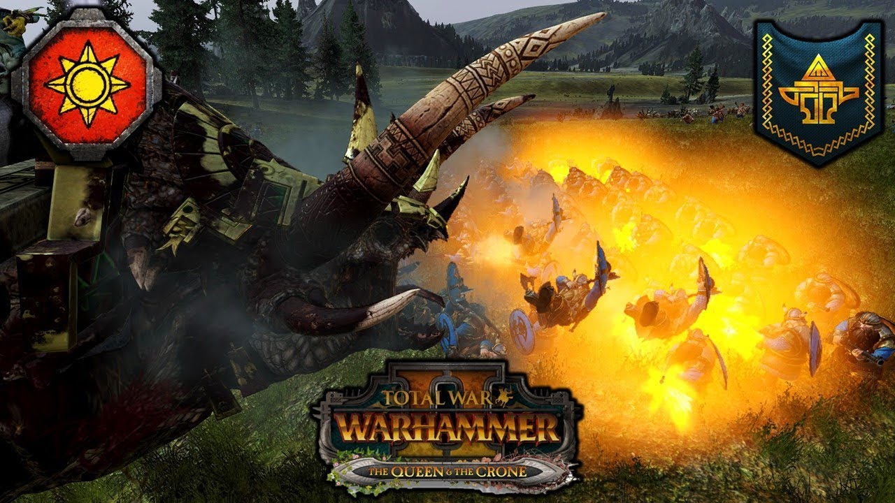 THICC TOAD OF THE STARS - Lizardmen vs. Dwarfs - Total War Warhammer 2 Multiplayer