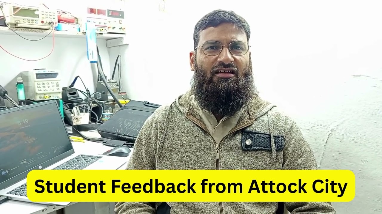 Student Feedback from Attock City regarding Solar Inverter Repair Training