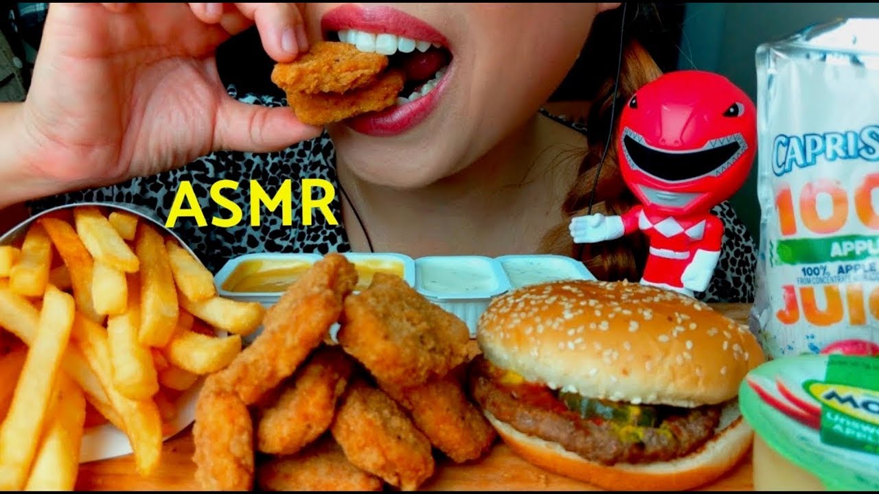 I'M PREGNANT ASMR *emotional* Kid's Meal Cheeseburger & Chicken Nuggets suellASMR