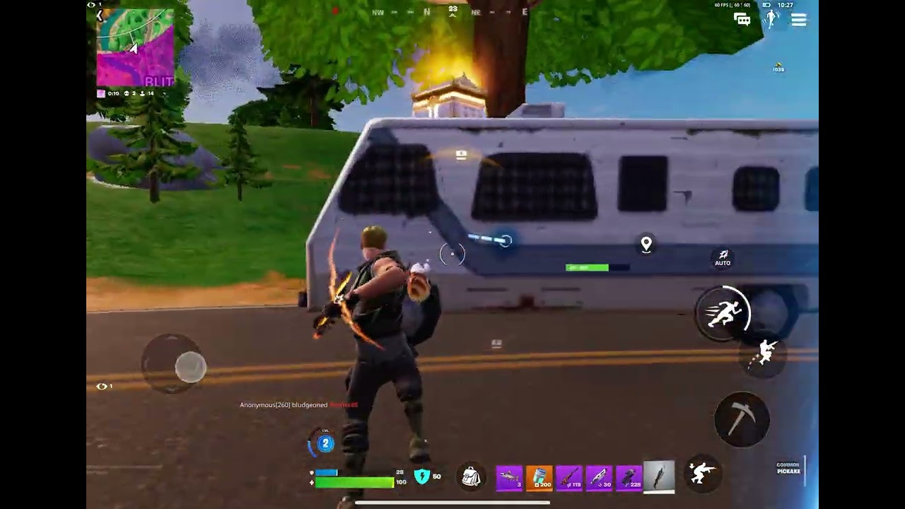 Playing more Fortnite mobile 