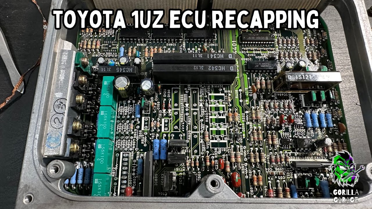 Toyota ECU issues, 1UZ ECU recapping, how to fix your Toyota ECU SOARER SC300 SC400 LS400