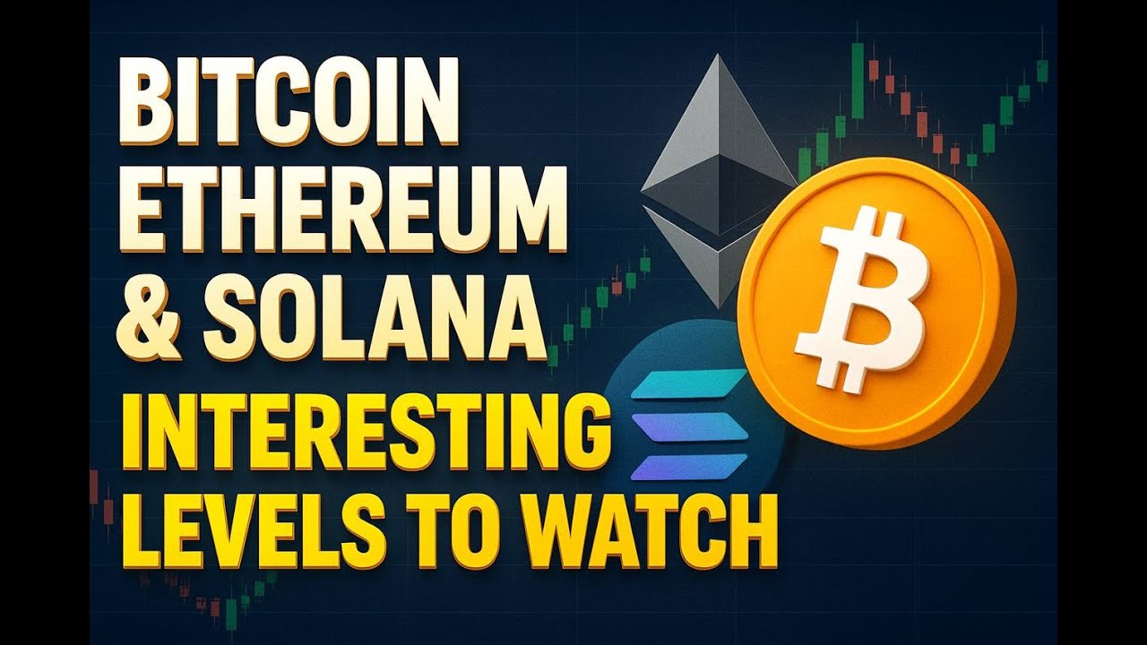 Bitcoin, Ethereum & Solana &ndash; Key Levels To Watch This Week 🚨 (Crypto Market Analysis)