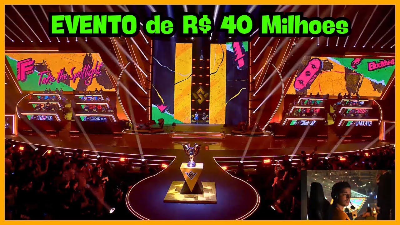CORINGA e GABE se SURPREENDERAM com a abertura da FINAL do MUNDIAL de FREE FIRE