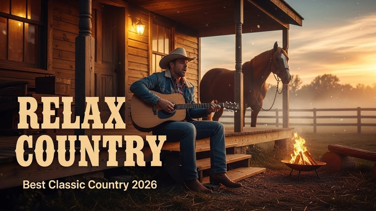 Old School Country Music | Johnny Cash Style Country Folk Ballads
