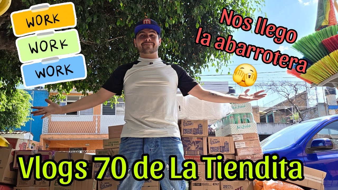 Vlogs 70 de La Tiendita | Nos Legaron 60 cajas de la abarrotera #tiendadeabarrotes 