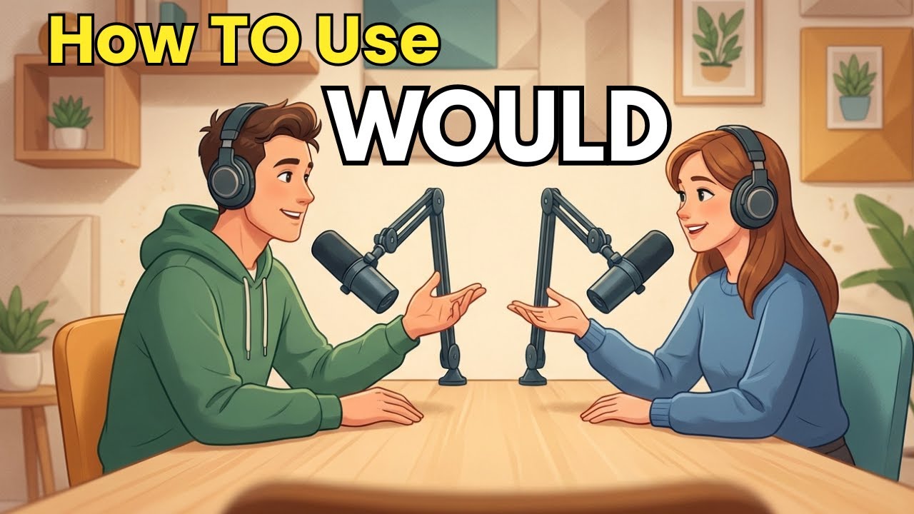 English Conversation Practice | How to Use Would in English | English Listening practice