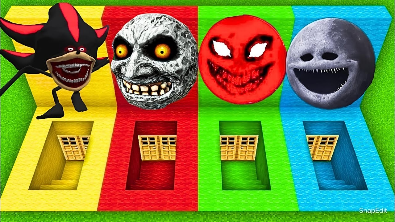 I FOUND SCARY COLOR TUNNEL MONSTERS 😱 IN MINECRAFT | Minecraft Horror Adventure
