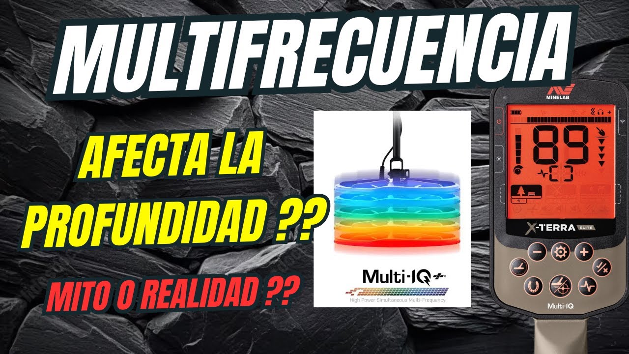 La MULTIFRECUENCIA afecta la profundidad de los detectores de metal? @minelablatam #detexpertlatam 