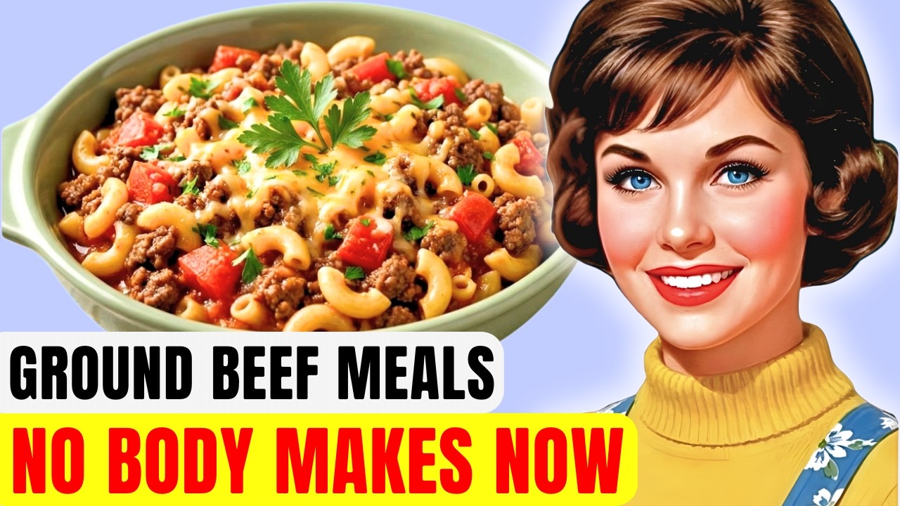 25 Forgotten Ground Beef Recipes From The 1970s That have Disappeared – Forgotten Foods