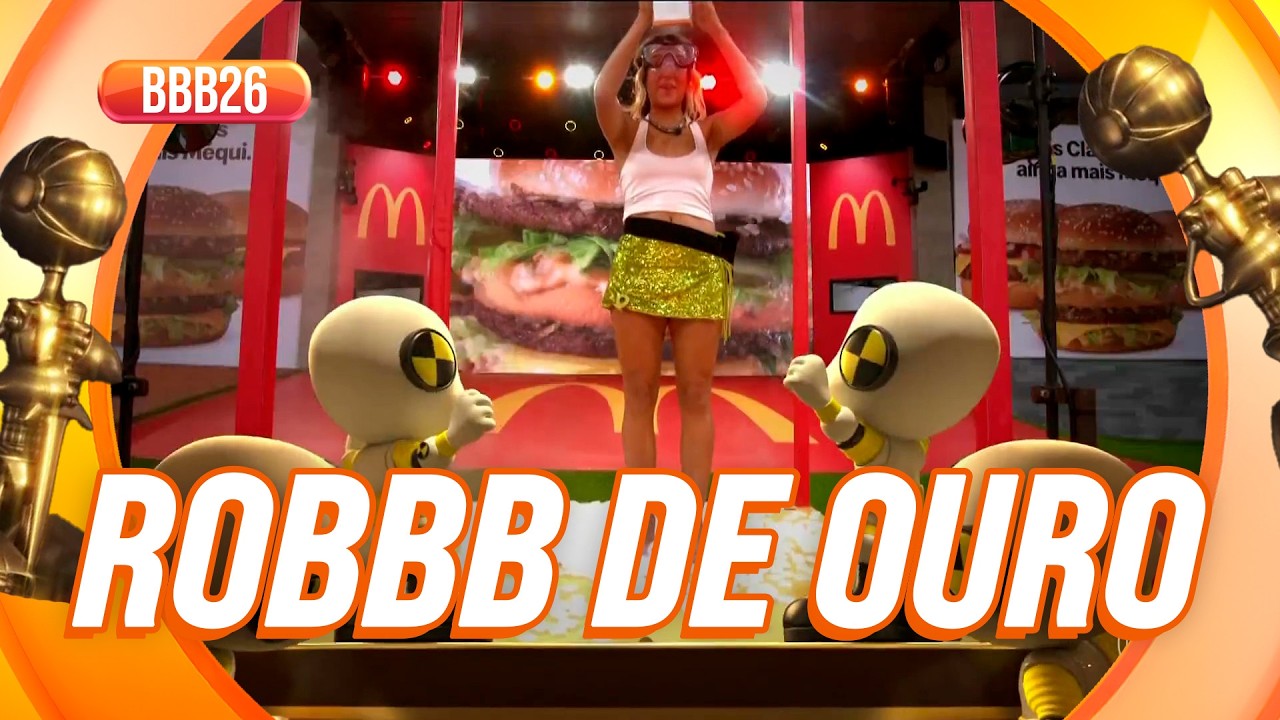 ROBBB DE OURO: Quem disse que o PRÊMIO não é nosso? 🏆 | BBB 26
