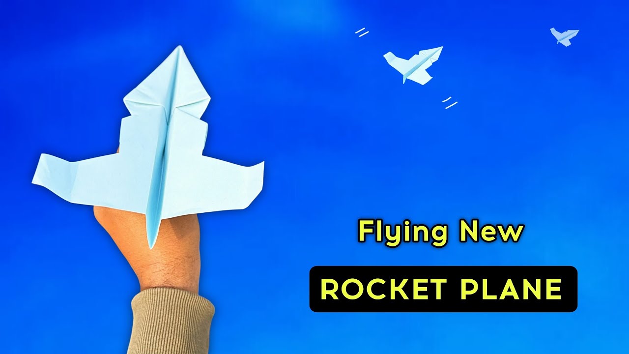 best flying rocket plane, how to make new rocket ppane. flying and making rocket, long flying plane