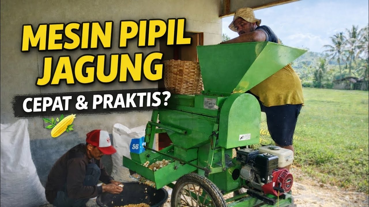 REVIEW MESIN PIPIL JAGUNG & PENGGUNAANYA