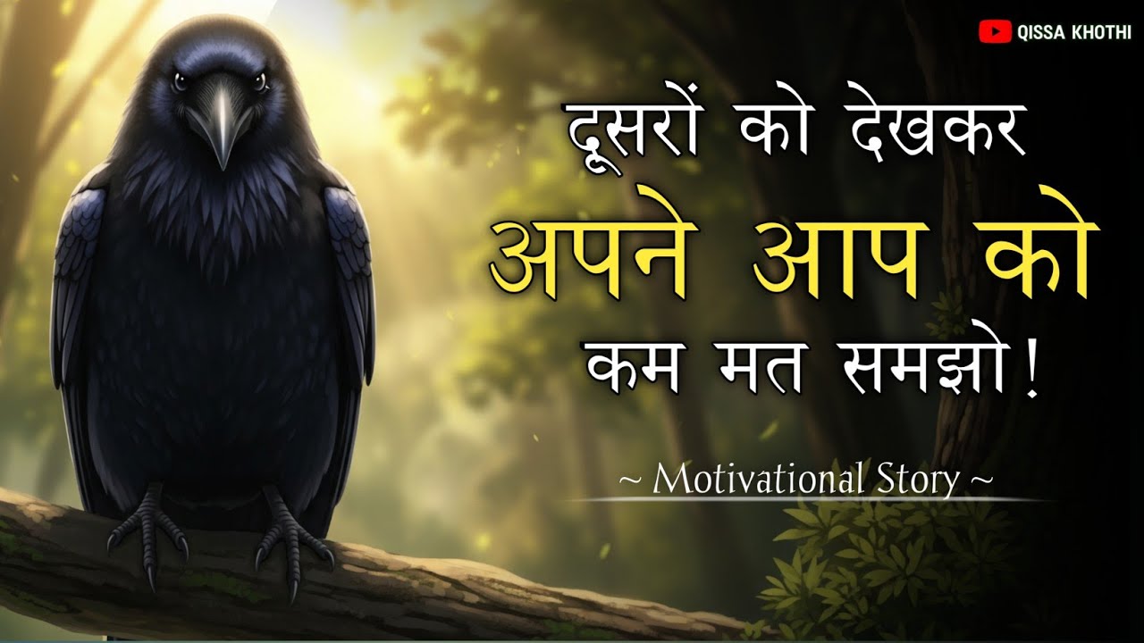 दूसरों को देखकर खुद को कम मत समझो | Self Belief Motivational Story in Hindi