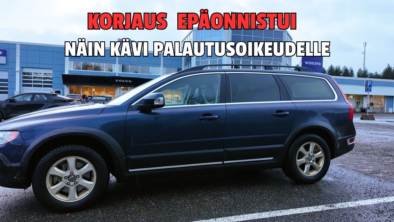 Volvon etäkaupat pieleen. Vikoja ilmeni heti, näin toimi merkkihuolto.