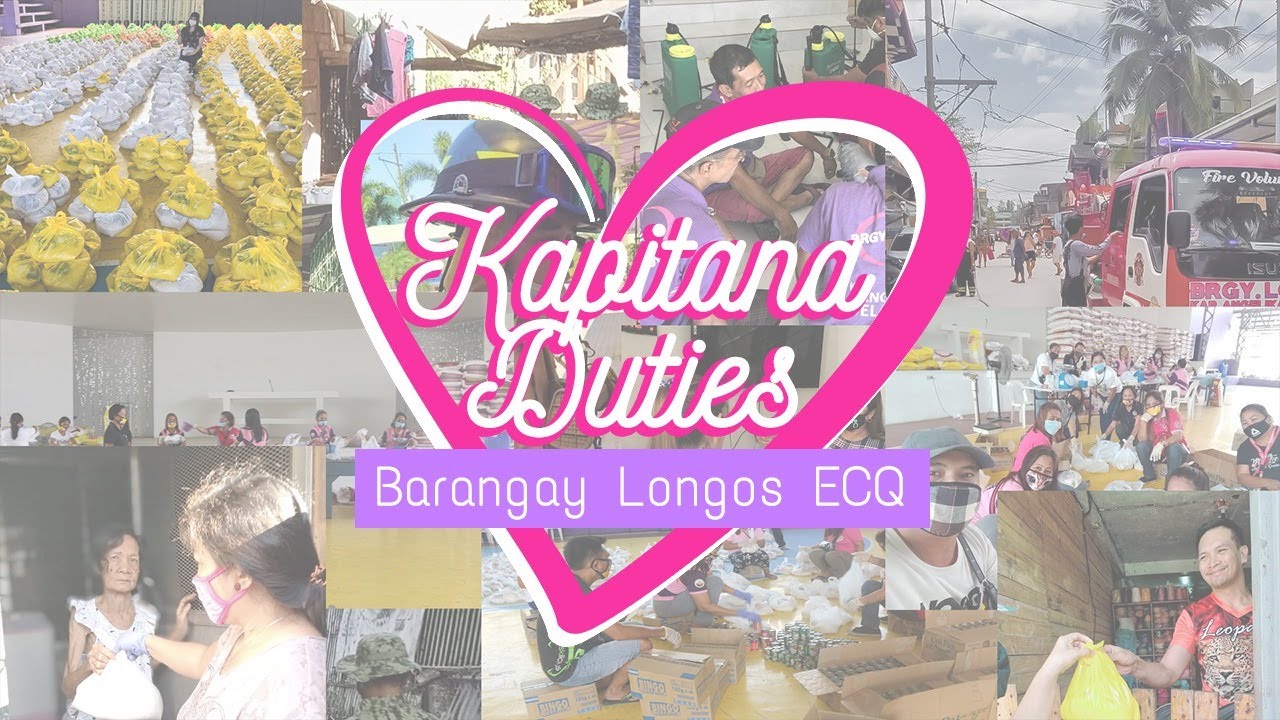 Kapitana Duties #1  : ECQ sa Barangay Longos | Angelika Dela Cruz Vlog