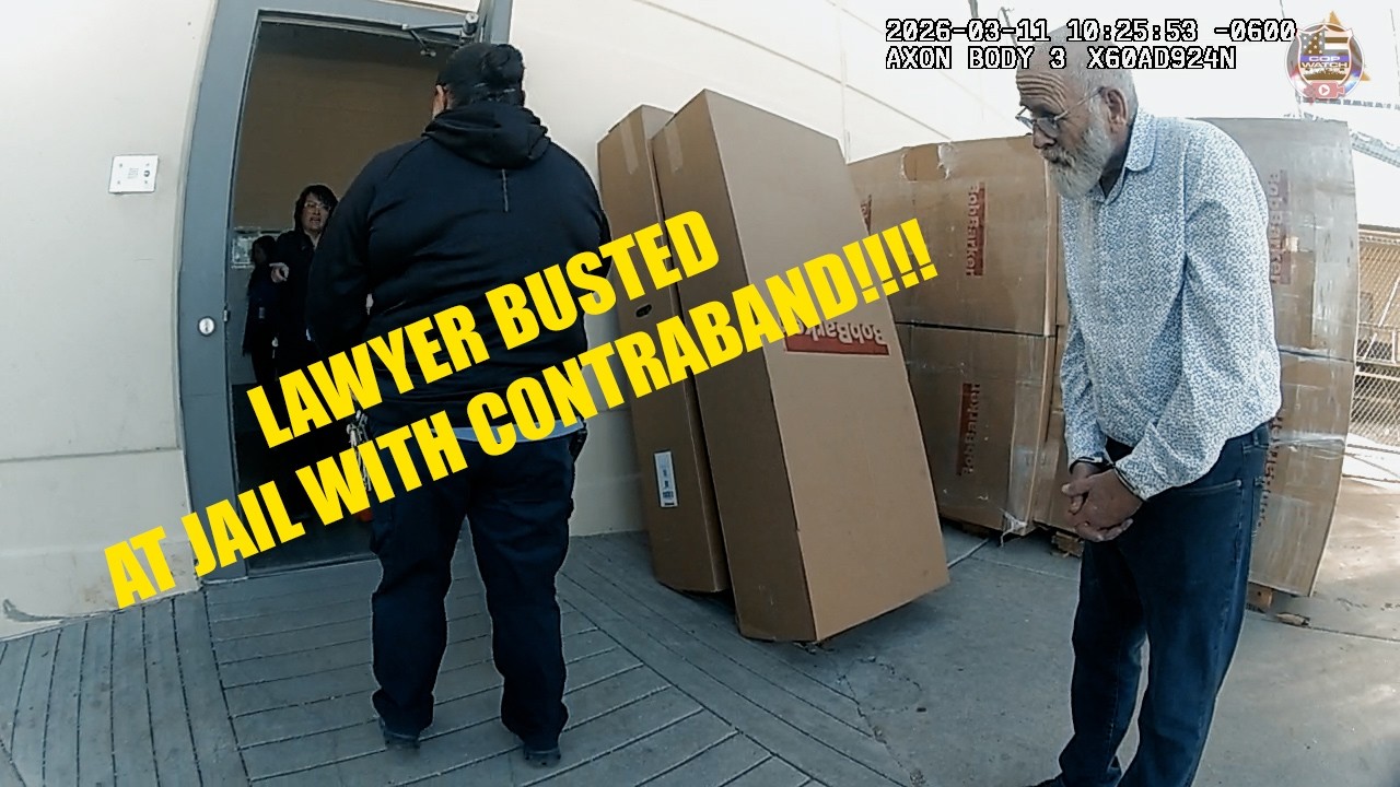 Lawyer Busted at Jail with Contraband