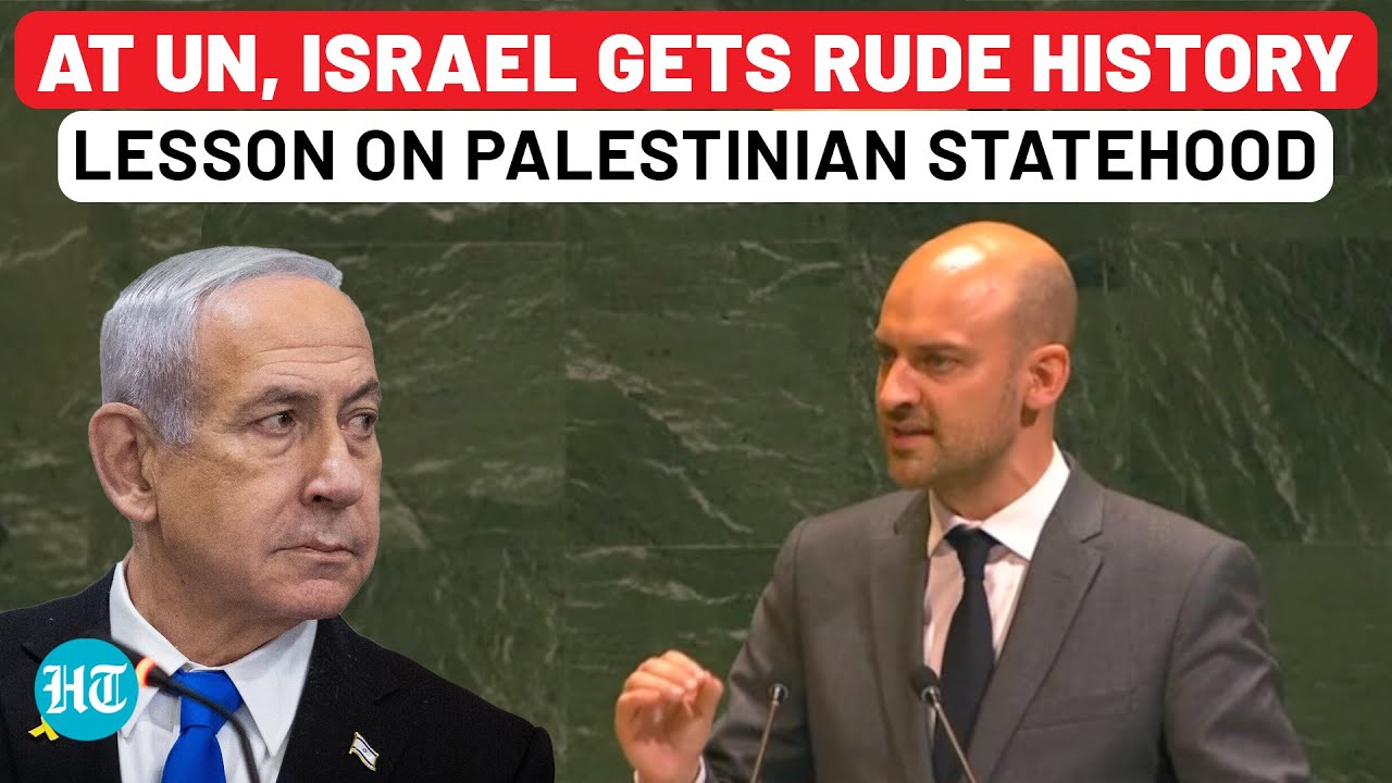 At UN, Israel Gets Rude History Lesson On Palestinian Statehood: Watch Full| Gaza| France| Two State