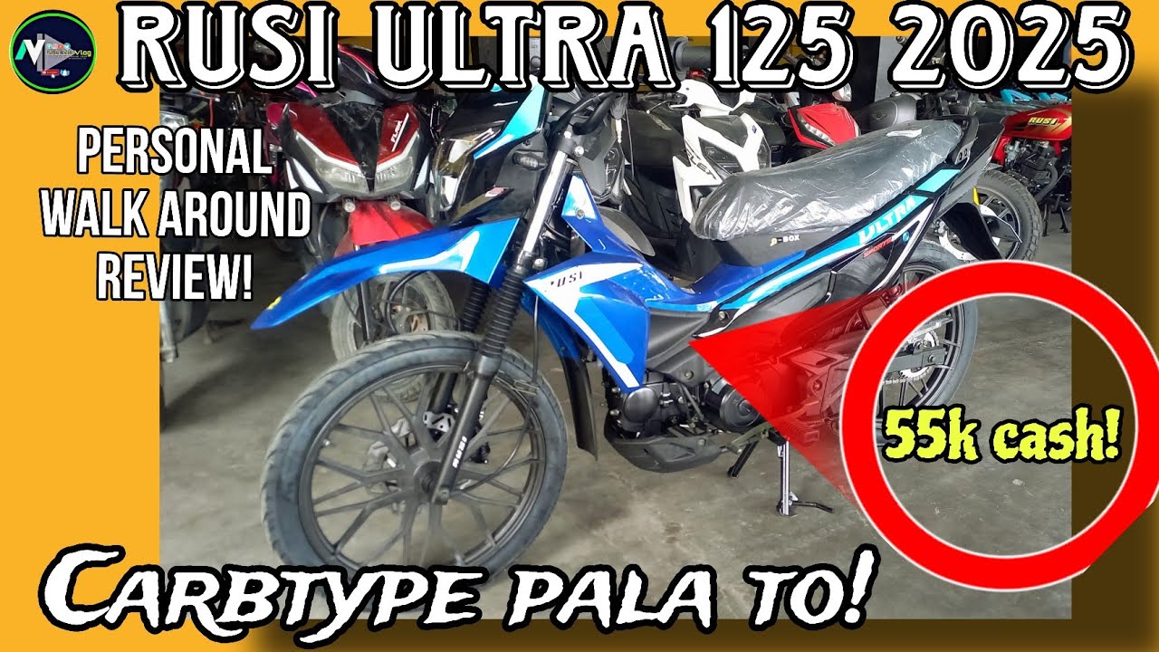 Rusi Ultra 125 2025 Carbtype pala to! Personal Walk around review! 55k cash!