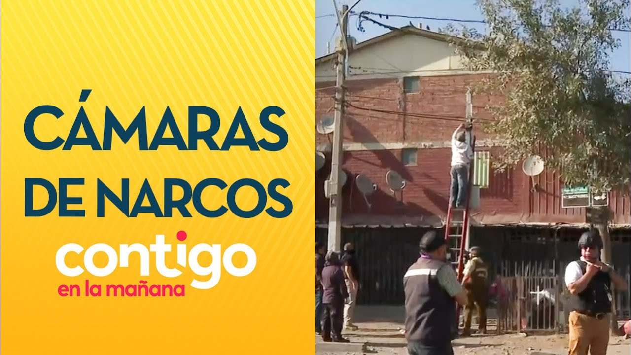 Retiran CÁMARAS de seguridad instaladas por NARCOS en Lo Espejo - Contigo en la Mañana