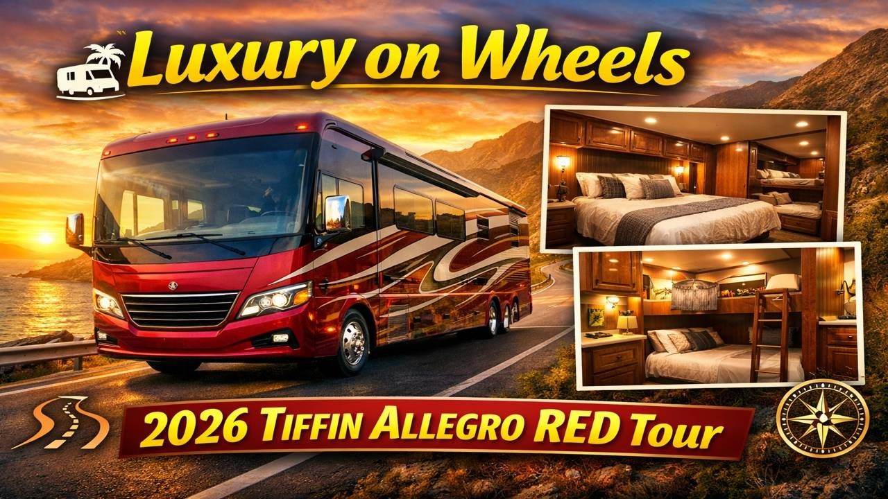 2026 Tiffin Allegro RED | Luxury Class A Diesel Motorhome Full Tour & Features