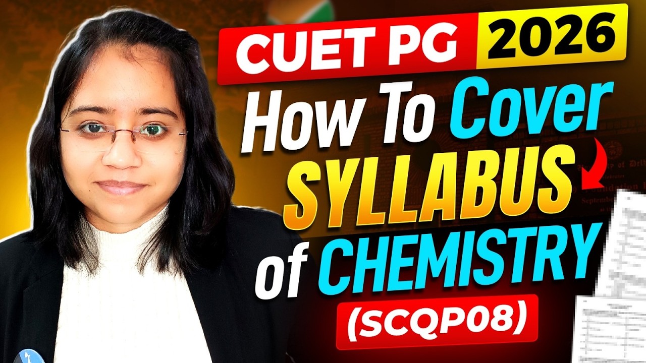 HOW TO COVER SYLLABUS OF CUET PG 2026
